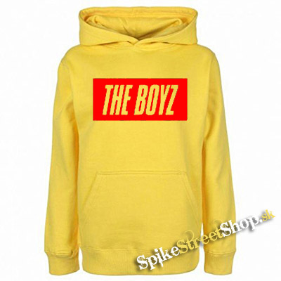 THE BOYZ - Red Logo Debut Album - žltá pánska mikina
