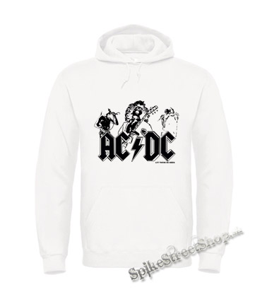 AC/DC - Let There Be Rock - biela pánska mikina