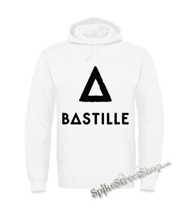 BASTILLE - Logo - biela pánska mikina