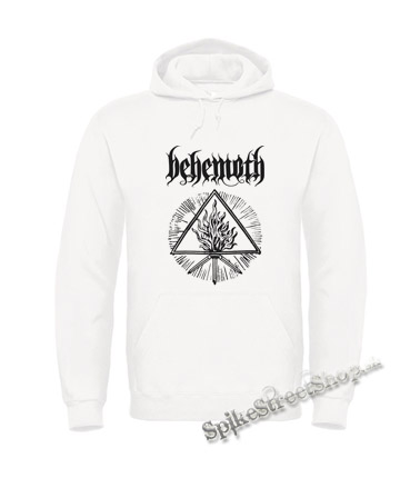 BEHEMOTH - Furor Divinus - biela pánska mikina