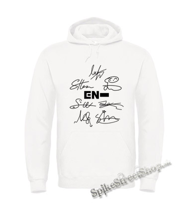 ENHYPEN - Symbol & Signature - biela pánska mikina