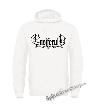 ENSIFERUM - Logo - biela pánska mikina