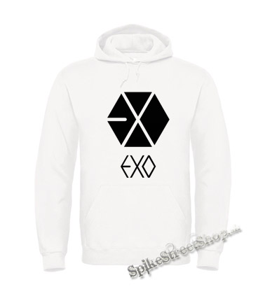 EXO - Logo - biela pánska mikina