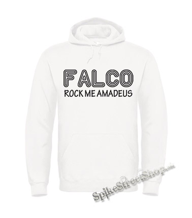 FALCO - Rock Me Amadeus - biela pánska mikina
