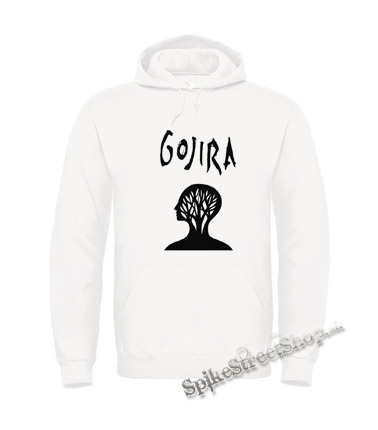 GOJIRA - Crest - biela pánska mikina