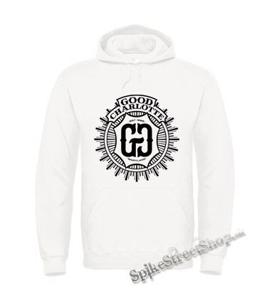 GOOD CHARLOTTE - Royal Crest - biela pánska mikina