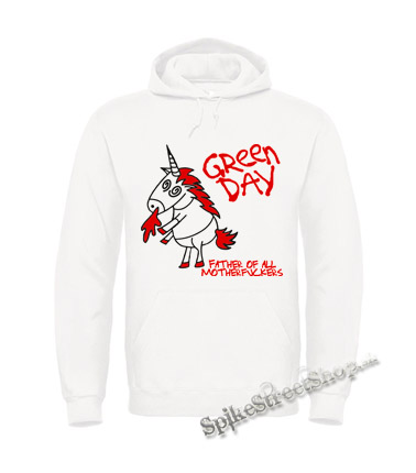 GREEN DAY - Father Of All Motherfuckers Red - biela pánska mikina