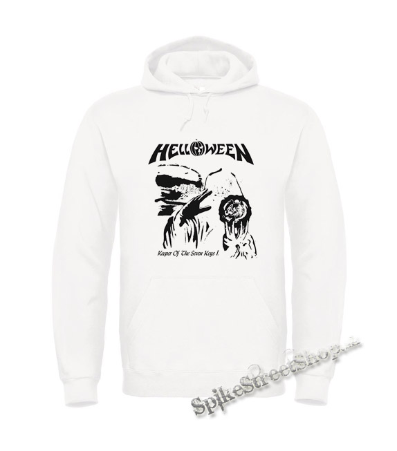 HELLOWEEN - Keeper Of The Seven Keys Part I - biela pánska mikina