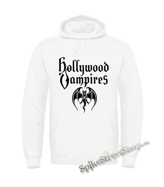 HOLLYWOOD VAMPIRES - Logo - biela pánska mikina