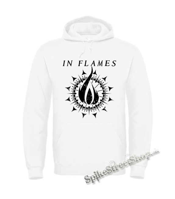 IN FLAMES - Sign - biela pánska mikina