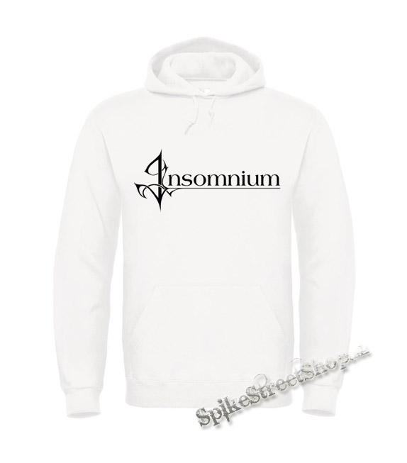 INSOMNIUM - Logo - biela pánska mikina