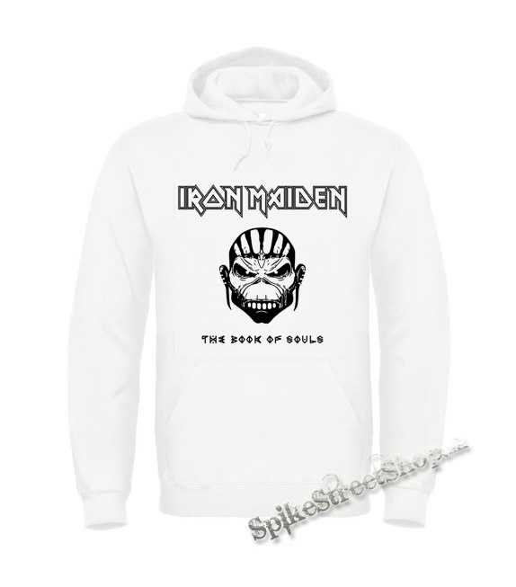 IRON MAIDEN - Book Of Souls - biela pánska mikina
