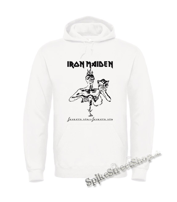 IRON MAIDEN - Seventh Son Of A Seventh Son - biela pánska mikina