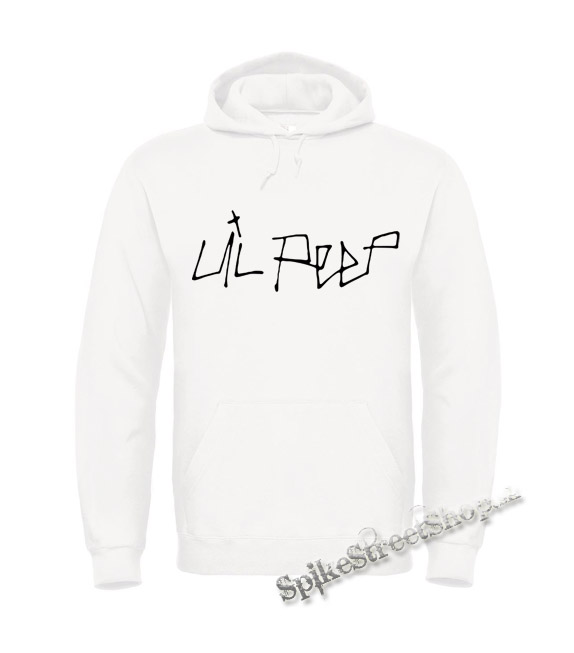 LIL PEEP - Logo - biela pánska mikina