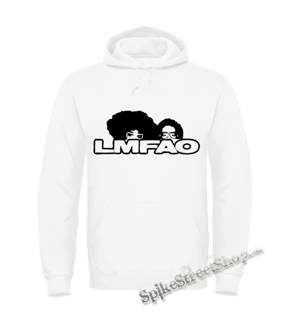 LMFAO - Logo - biela pánska mikina