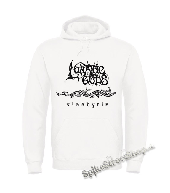 LUNATIC GODS - Vlnobytie - biela pánska mikina