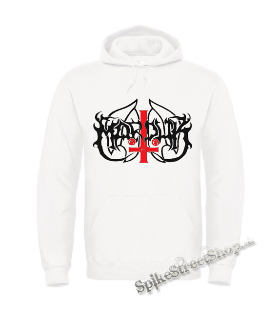 MARDUK - Red Cross Logo - biela pánska mikina