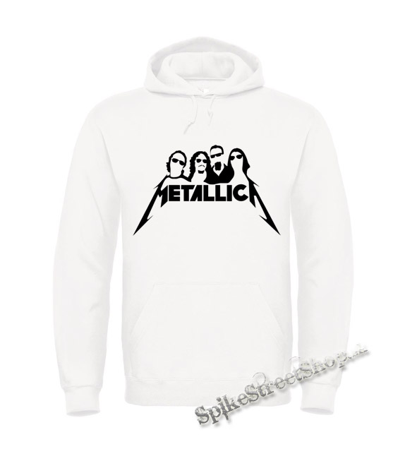 METALLICA - Hardwired Band - biela pánska mikina