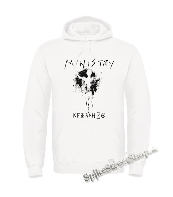 MINISTRY - Psalm 69 - biela pánska mikina
