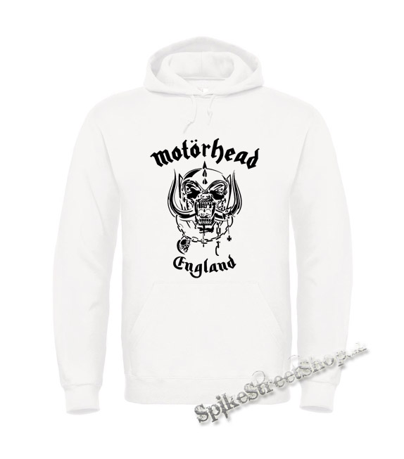MOTORHEAD - England - biela pánska mikina
