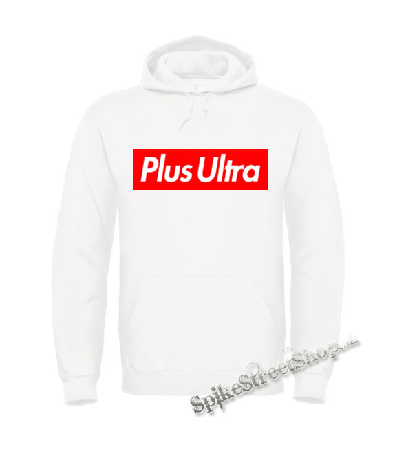 MY HERO ACADEMIA - Plus Ultra - biela pánska mikina