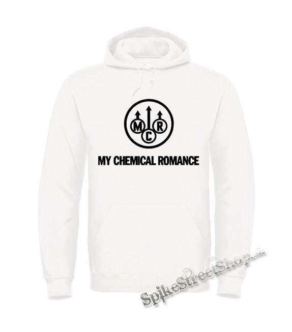 MY CHEMICAL ROMANCE - Logo - biela pánska mikina