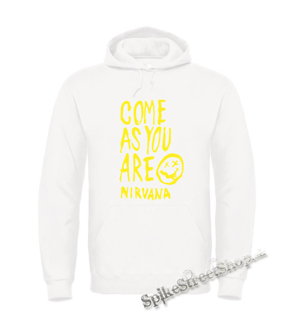 NIRVANA - Come As You Are - biela pánska mikina