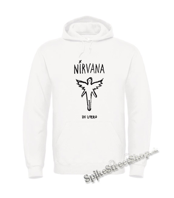 NIRVANA - In Utero - biela pánska mikina