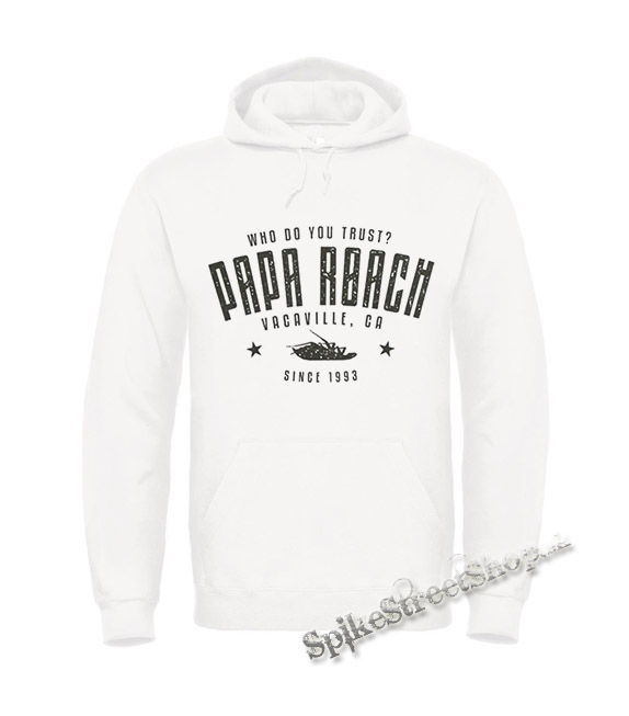 PAPA ROACH - Vacaville Since 1993 - biela pánska mikina