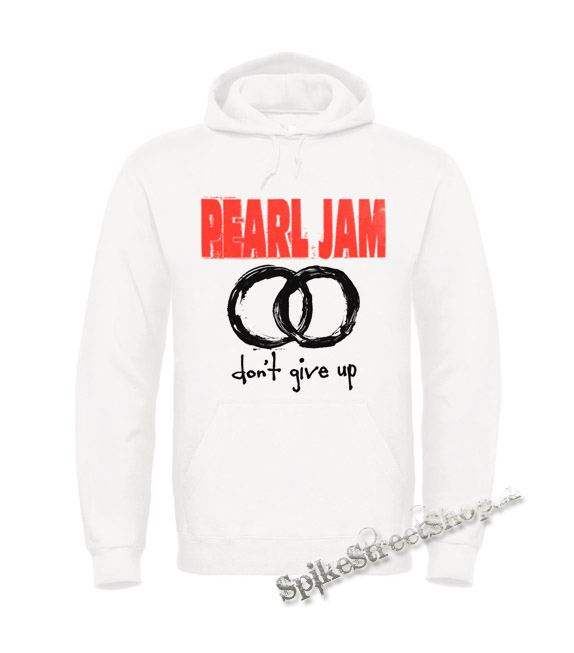 PEARL JAM - Don't Give Up - biela pánska mikina