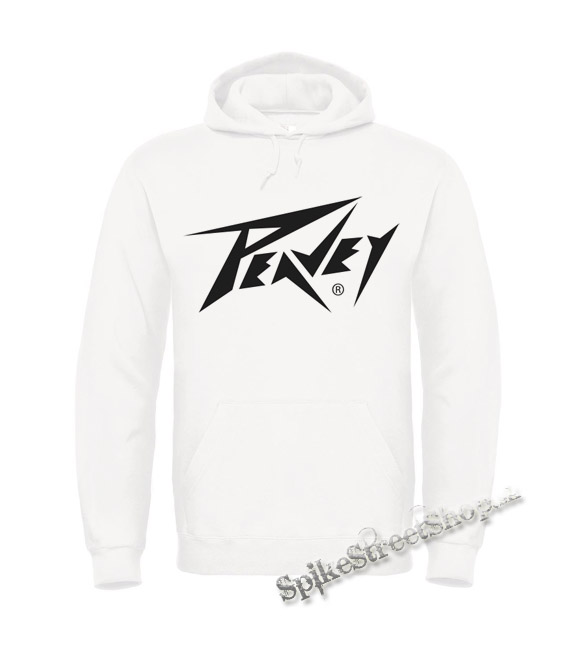 PEAVEY - Logo - biela pánska mikina