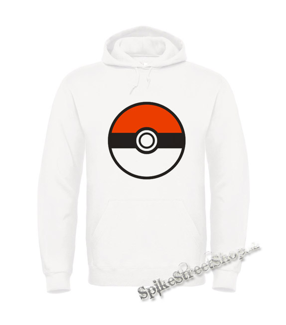POKEMON - Symbol - biela pánska mikina