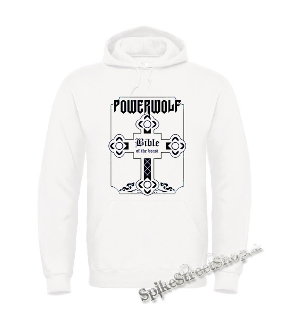 POWERWOLF - Bible Of The Beast - biela pánska mikina
