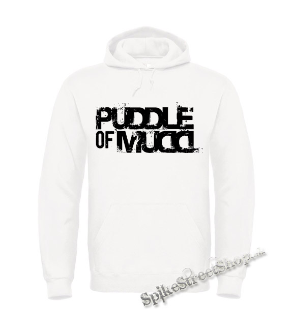 PUDDLE OF MUDD - Logo - biela pánska mikina