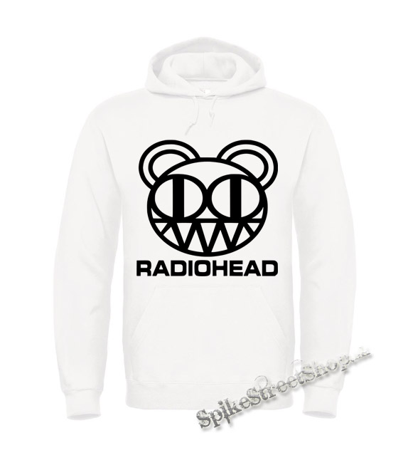 RADIOHEAD - Logo - biela pánska mikina