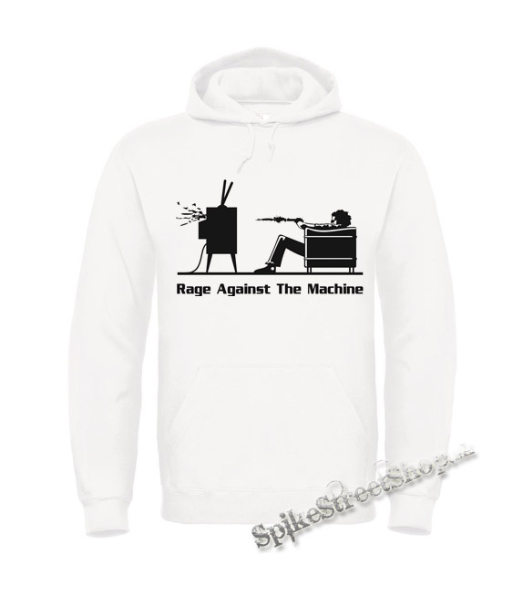 RAGE AGAINST THE MACHINE - Won't Do - biela pánska mikina