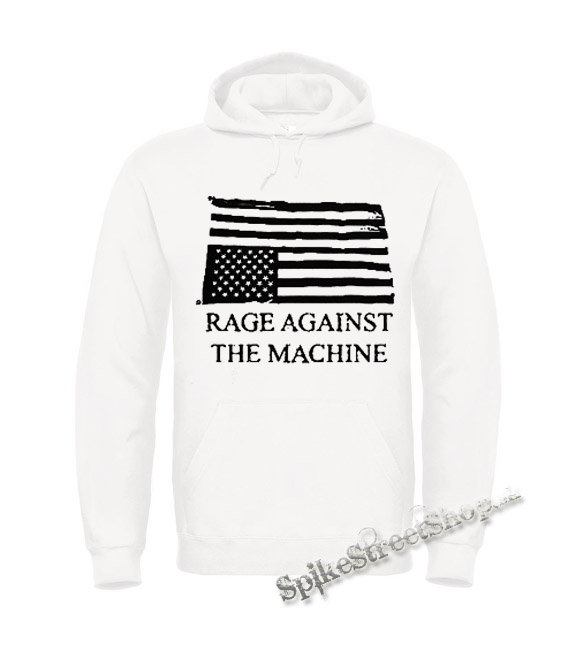 RAGE AGAINST THE MACHINE - Wrecked - biela pánska mikina