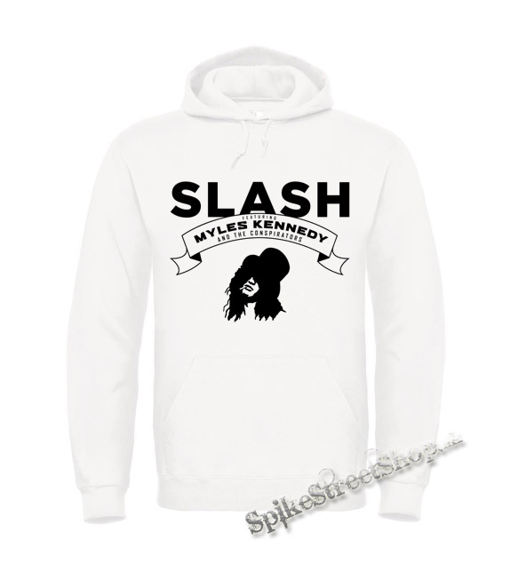 SLASH - Conspirators - biela pánska mikina