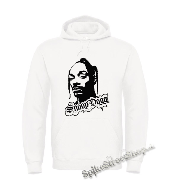 SNOOP DOGG - Logo & Portrait - biela pánska mikina