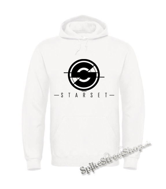 STARSET - Logo - biela pánska mikina