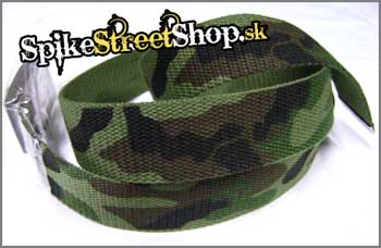 ARMY - WOODLAND - plátený opasok