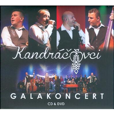 KANDRÁČOVCI - Galakoncert (cd+dvd) DIGIPACK