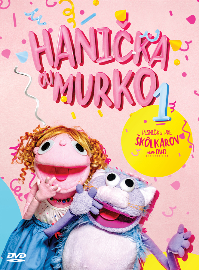 HANIČKA A MURKO - Pesničky pre škôlkárov (dvd) 