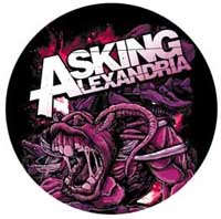 ASKING ALEXANDRIA - Motive 3 - odznak