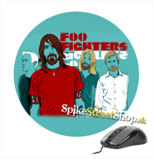 Podložka pod myš FOO FIGHTERS - Colour Band - okrúhla (-50%=Výpredaj)
