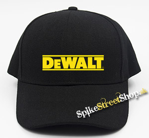 DEWALT - Logo - čierna šiltovka (-50%=VÝPREDAJ)