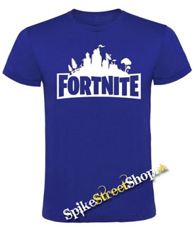 FORTNITE - Logo - detské tričko vo farbe kráľovská modrá (-50%=VÝPREDAJ)