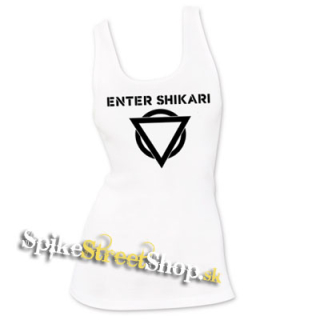 ENTER SHIKARI - Symbol - Ladies Vest Top - biele (-60%=VÝPREDAJ)
