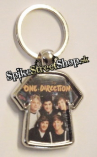 Kľúčenka ONE DIRECTION - Band (mini tričko) (-80%=VÝPREDAJ)