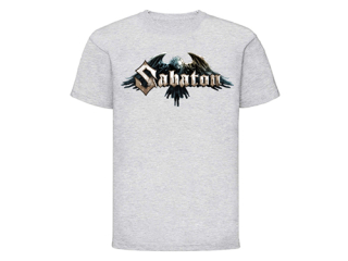 SABATON - Eagle - šedé pánske tričko (-70%=VÝPREDAJ)